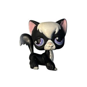 Vintage Littlest Pet Shop Tuxedo Cat